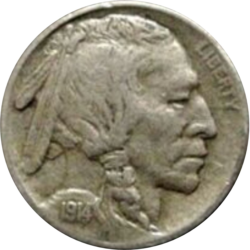 1914-S-5c-Buffalo-Nickel